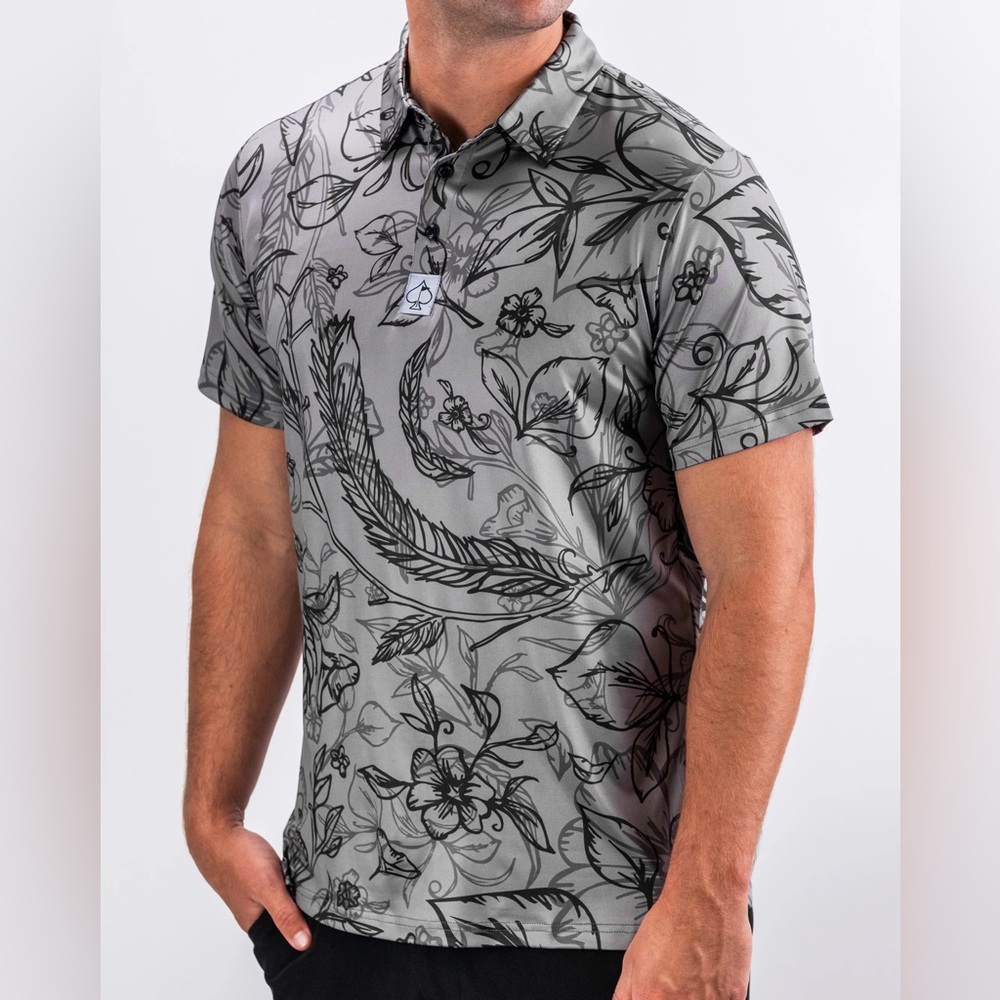 NWT Pins and Aces Polo Cabo Midnight